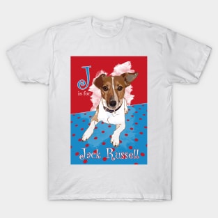 J is for Jack Russell T-Shirt